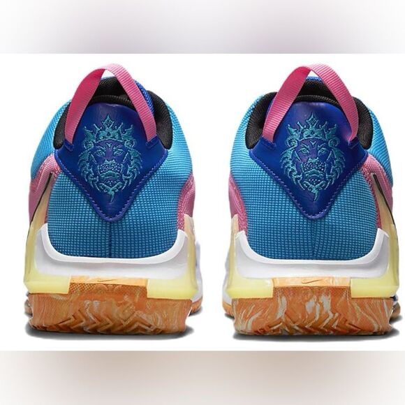 New Nike LeBron Witness 7 'Hyper Royal Pink' DM1123-400 Men’s Size 13 - Picture 5 of 6